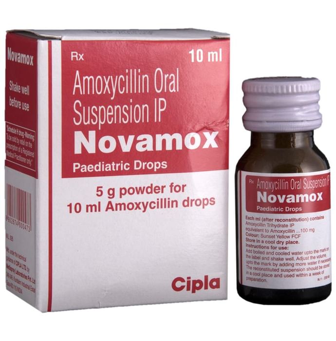 Novamox Paediatric Drops