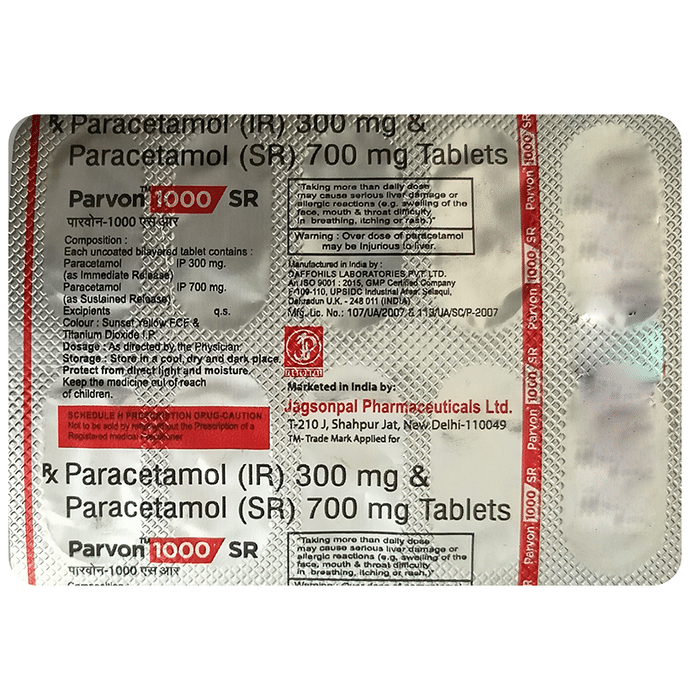 Parvon 1000 SR Tablet