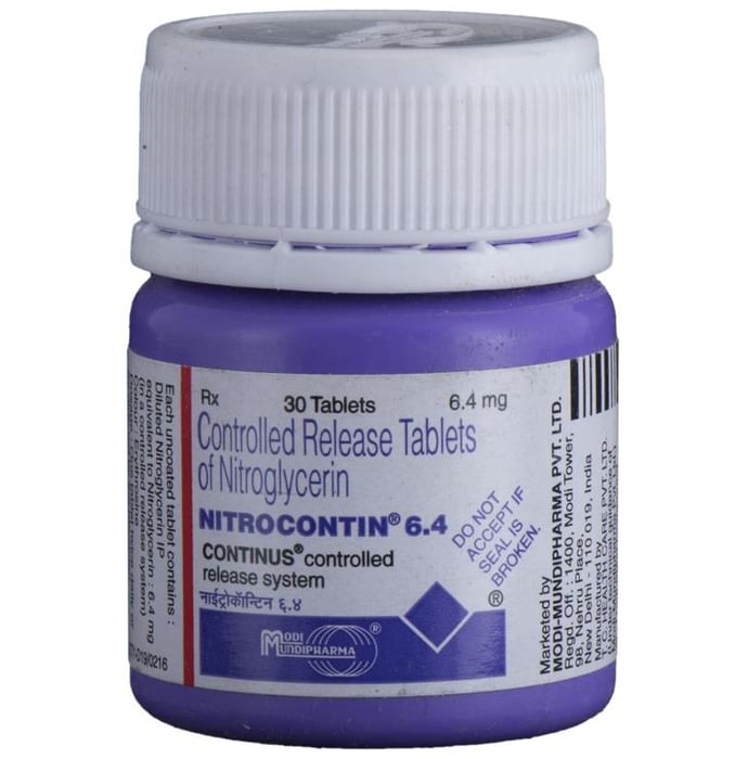 Nitrocontin 6.4 Tablet CR