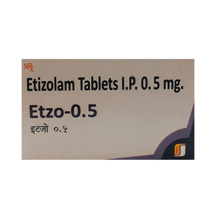 Etzo 0.5mg Tablet