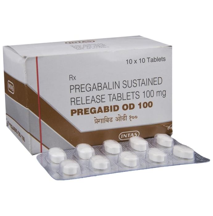 Pregabid OD 100 Tablet SR