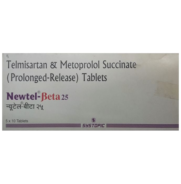 Newtel-Beta 25 Tablet PR