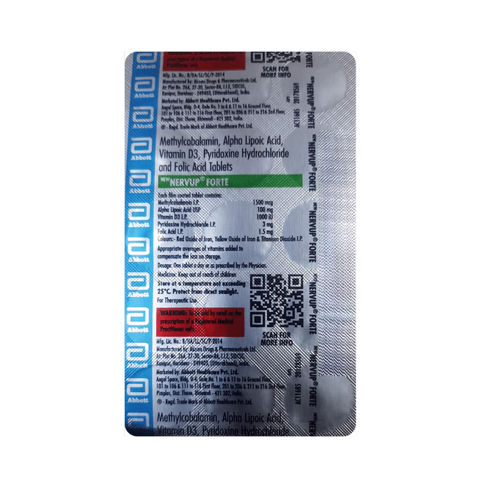 New Nervup Forte Tablet