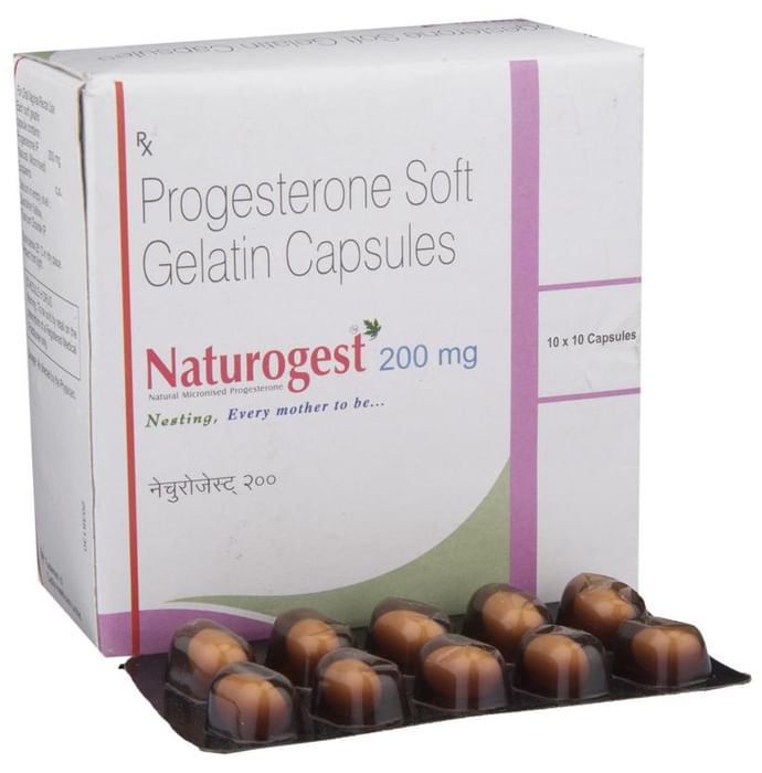 Naturogest 200mg Soft Gelatin Capsule