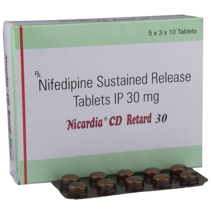 Nicardia CD Retard 30 Tablet SR