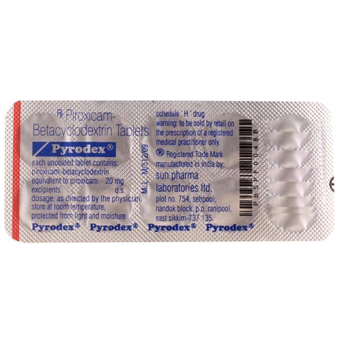 Pyrodex 20mg Tablet