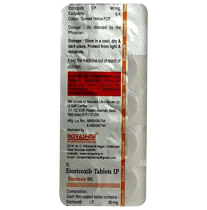Etomus 90 Tablet