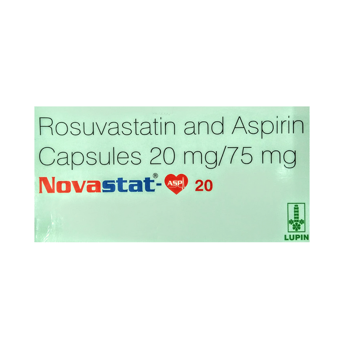 Novastat Asp 20mg/75mg Capsule