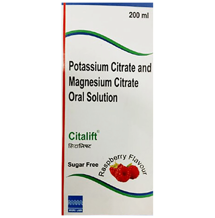 Citalift Oral Solution Raspberry Sugar Free