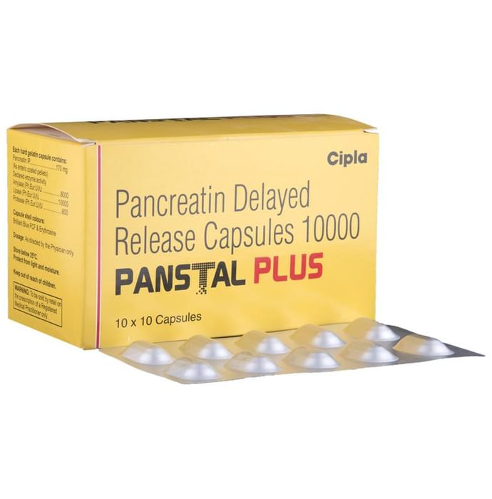 Panstal Plus 10000 Capsule DR