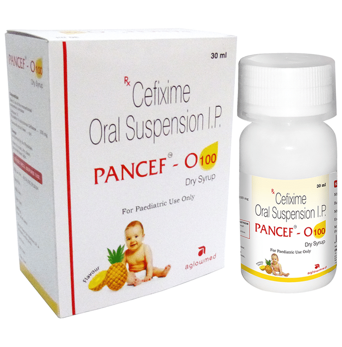 Pancef-O 100 Dry Syrup Pineapple
