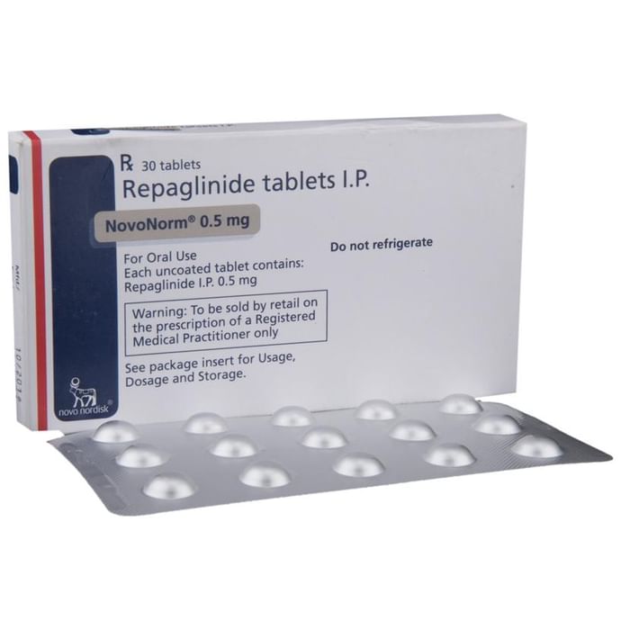 Novonorm 0.5mg Tablet