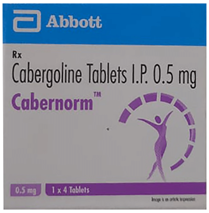 Cabernorm 0.5mg Tablet
