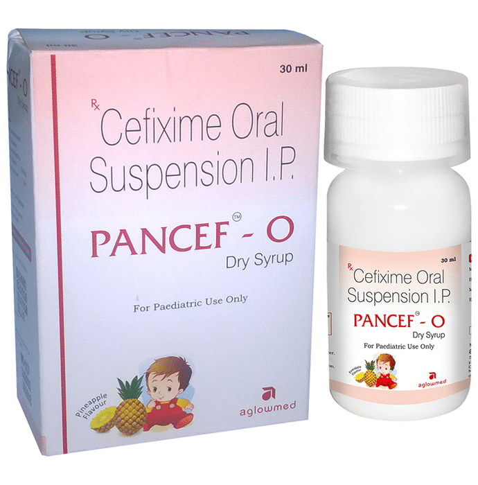 Pancef-O Dry Syrup Pineapple