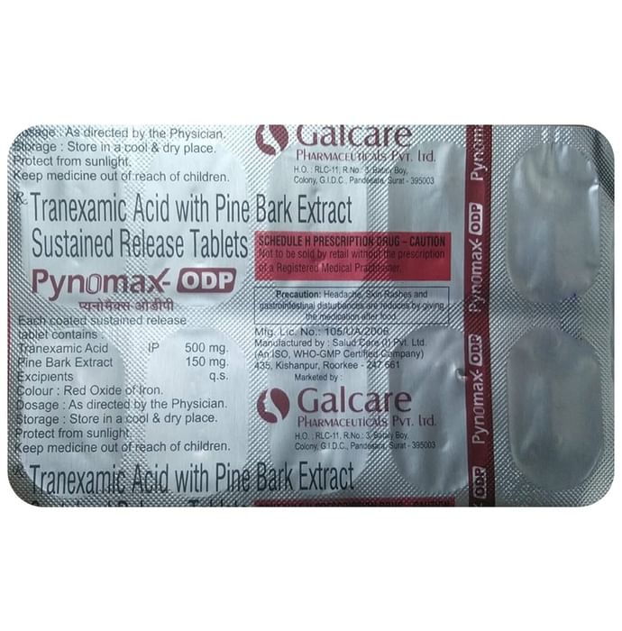 Pynomax ODP 500mg/150mg Tablet