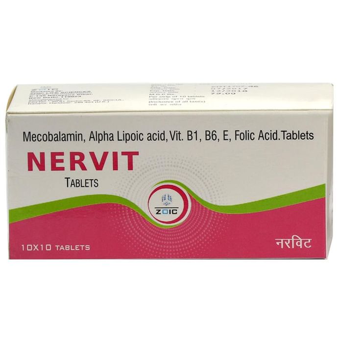 Nervit 500mcg Tablet