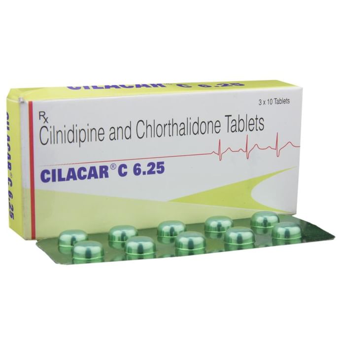 Cilacar C 6.25 Tablet
