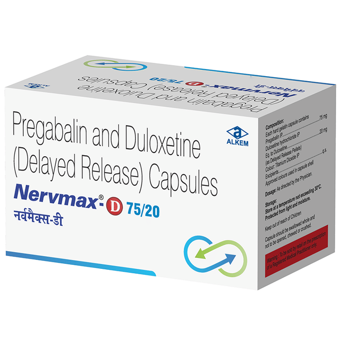 Nervmax-D 75/20 Capsule DR