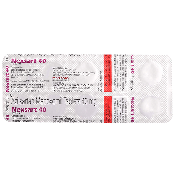 Nexsart 40 Tablet