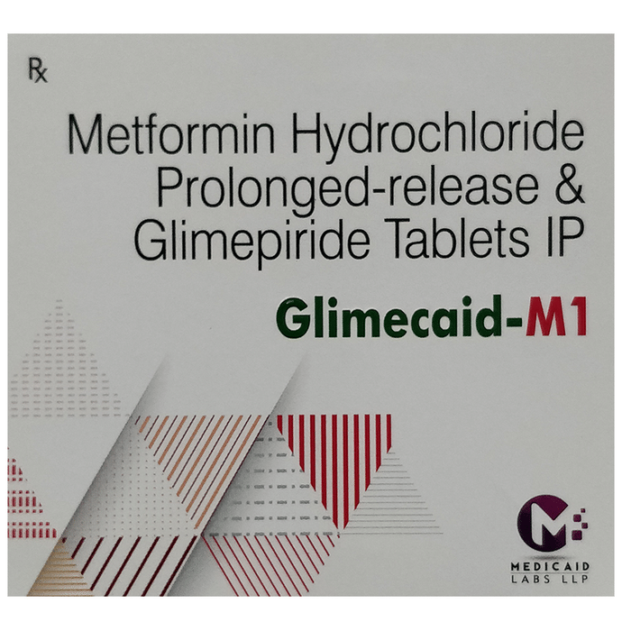 Glimecaid-M 1 Tablet PR