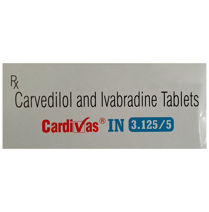 Cardivas IN 3.125/5 Tablet