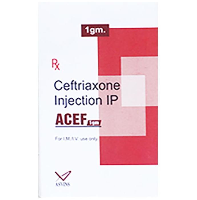 Acef 1gm Injection