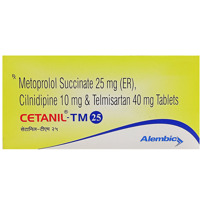 Cetanil-TM 25 Tablet ER