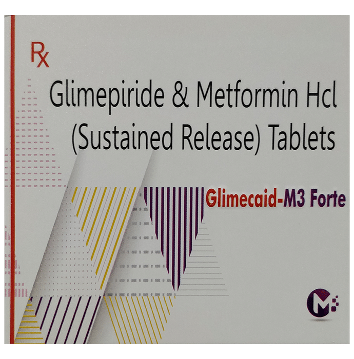 Glimecaid-M 3 Forte Tablet SR