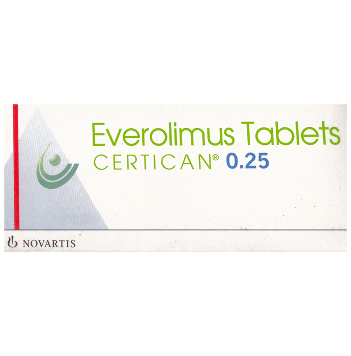 Certican 0.25mg Tablet
