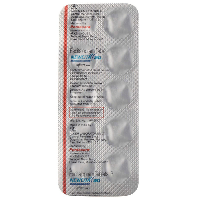 Newcita 20 Tablet
