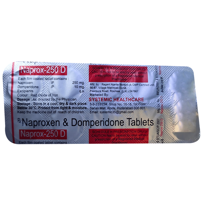 Naprox 250 D Tablet