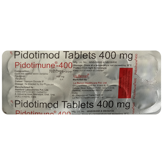 Pidotimune 400 Tablet