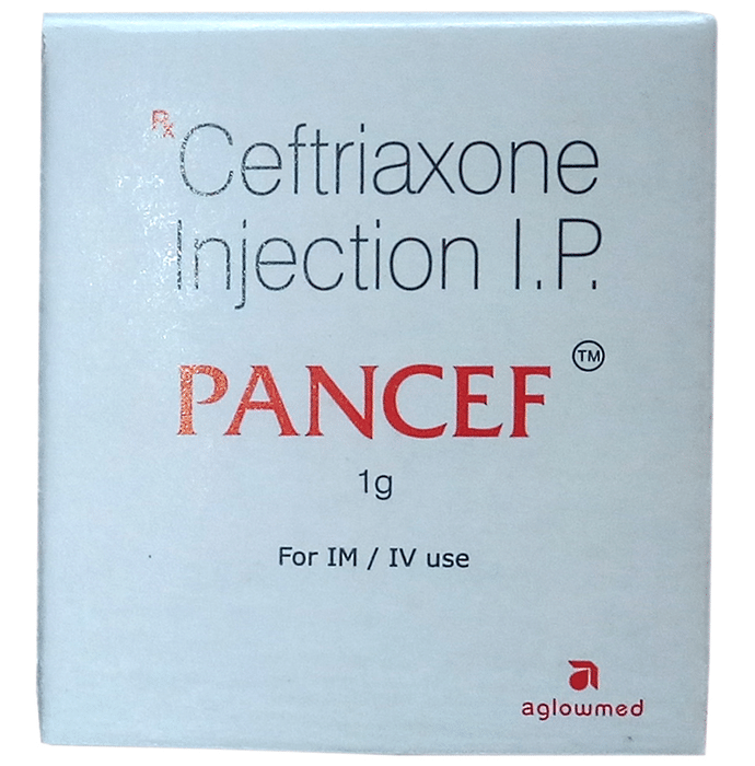 Pancef 1g Injection