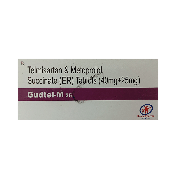 Gudtel-M 25 Tablet ER