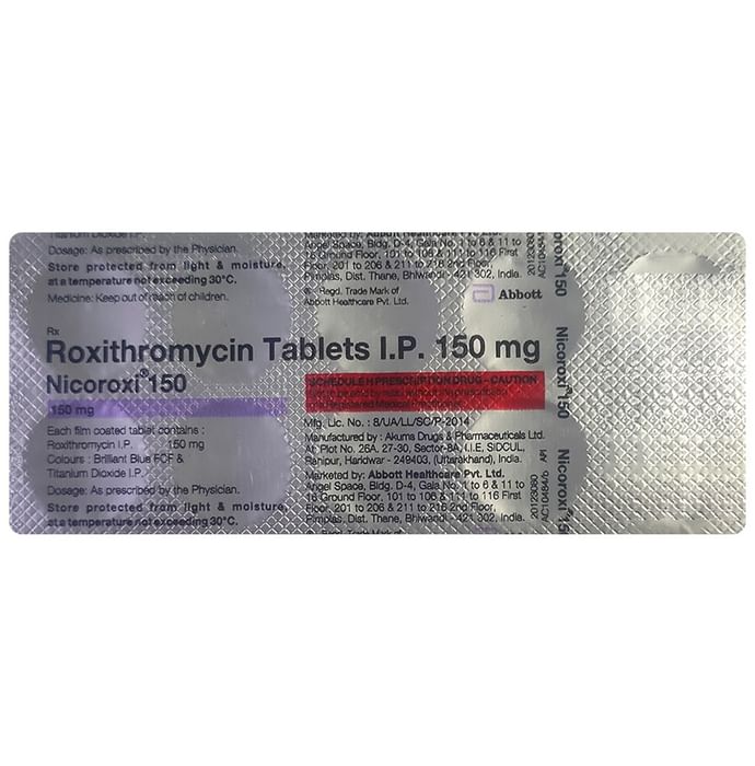 Nicoroxi 150mg Tablet