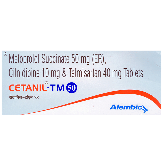 Cetanil-TM 50 Tablet ER
