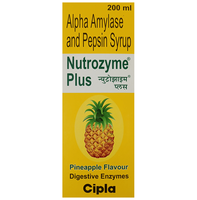 Nutrozyme Plus Syrup Pineapple