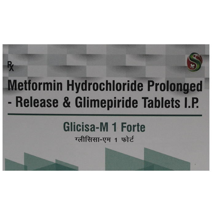 Glicisa-M 1 Forte Tablet PR