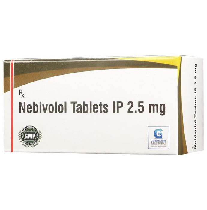 Genericart Nebivolol 2.5mg Tablet