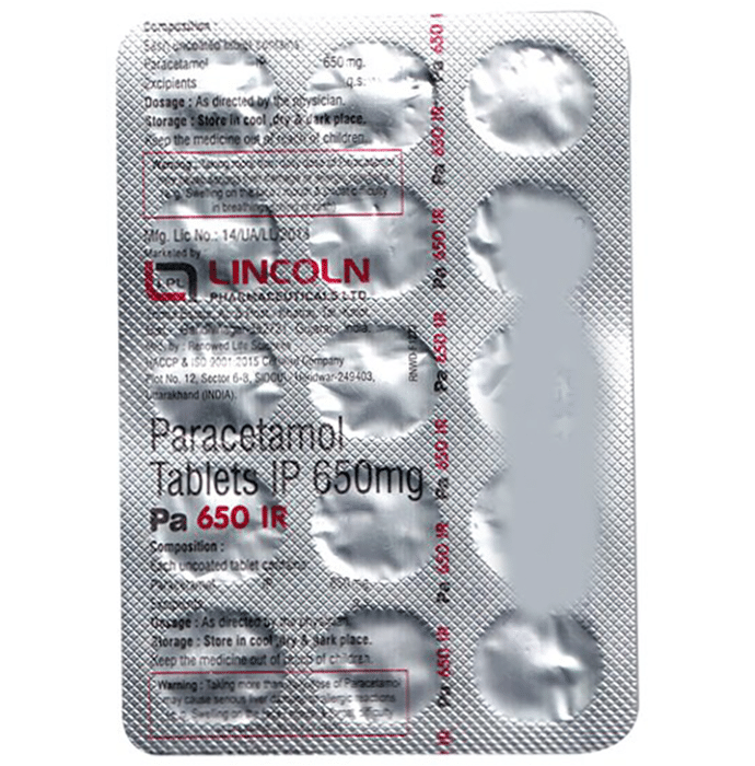 PA 650mg Tablet