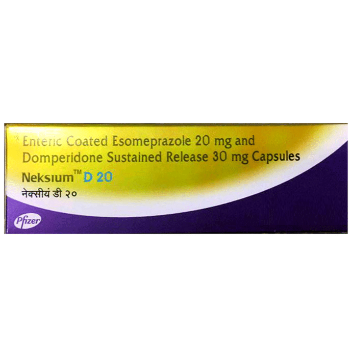 Neksium D 20 Capsule SR