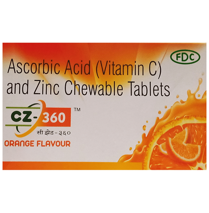 CZ 360 Chewable Tablet Orange