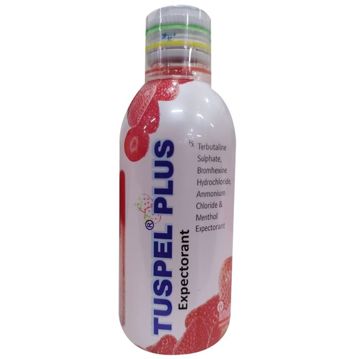 Tuspel Plus Expectorant Strawberry