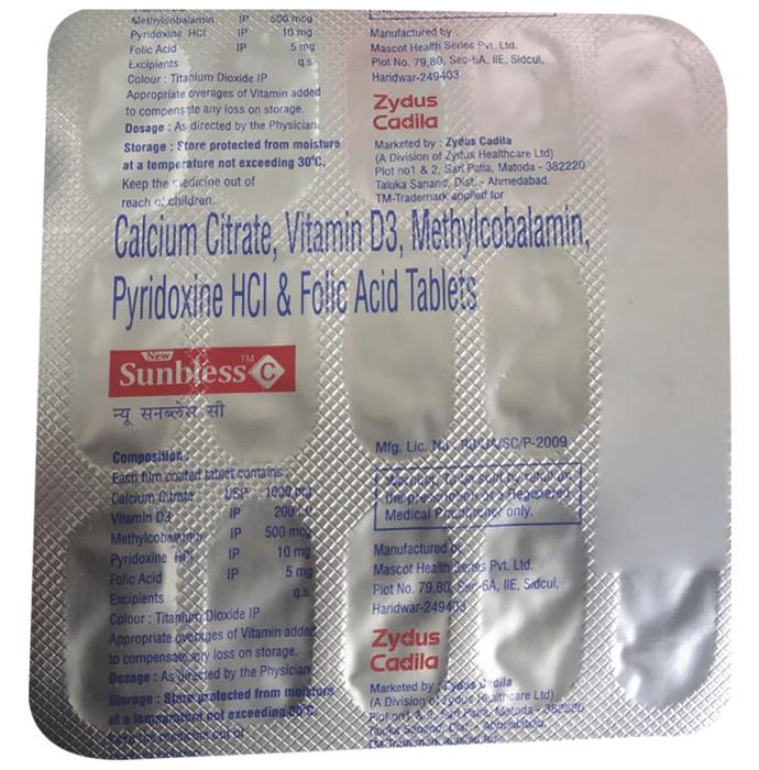 New Sunbless C Tablet