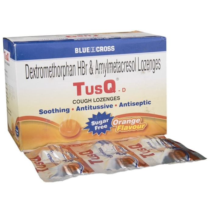 Tusq-D Cough Lozenges Sugar Free