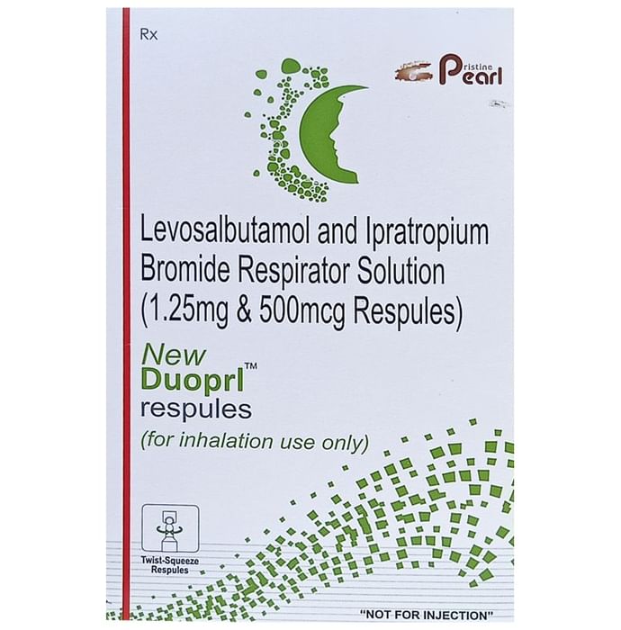 New Duoprl Respules (2.5ml Each)
