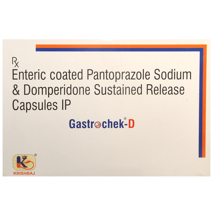 Gastrochek D 30mg/40mg Capsule