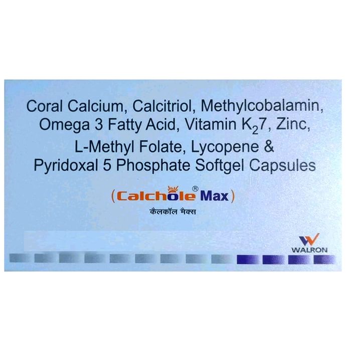 Calchole Max Soft Gelatin Capsule