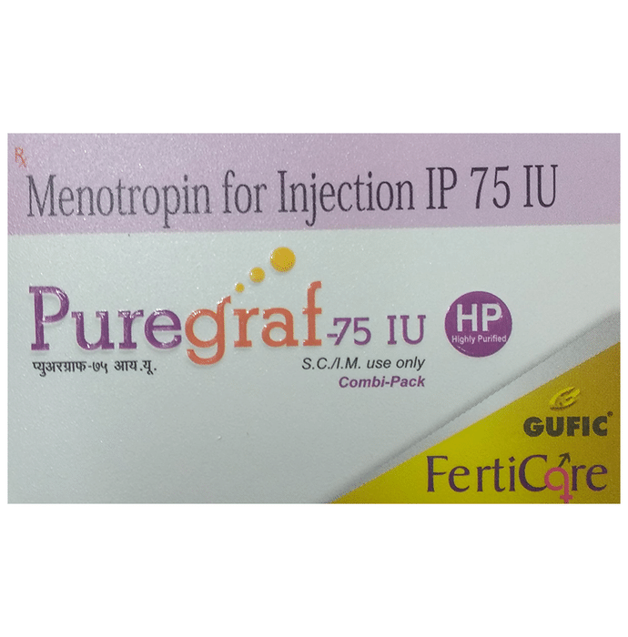 Puregraf 75IU HP Injection