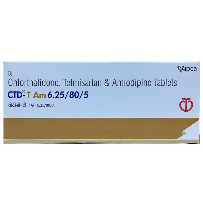 CTD-T AM 6.25/80/5 Tablet
